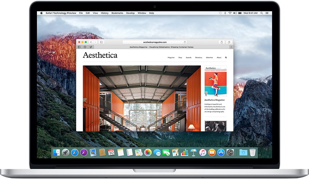 Safari Technology Preview